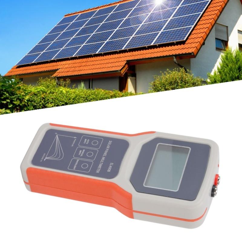 Upgraded LCD Solar Panel Multimeter Multifunctional LCD Solar PV Panel MPPT Tester With Backlight For Photovoltaic Panel