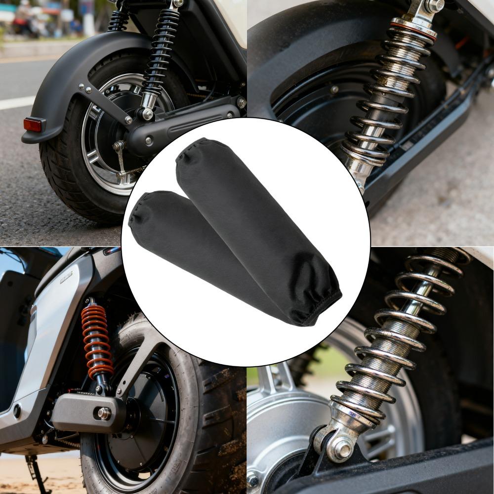 Motorcycle Rear Shock Absorber Cover Suspension Protector Waterproof Dustproof Shield Dirt Bike Motocross Scooter Accessories