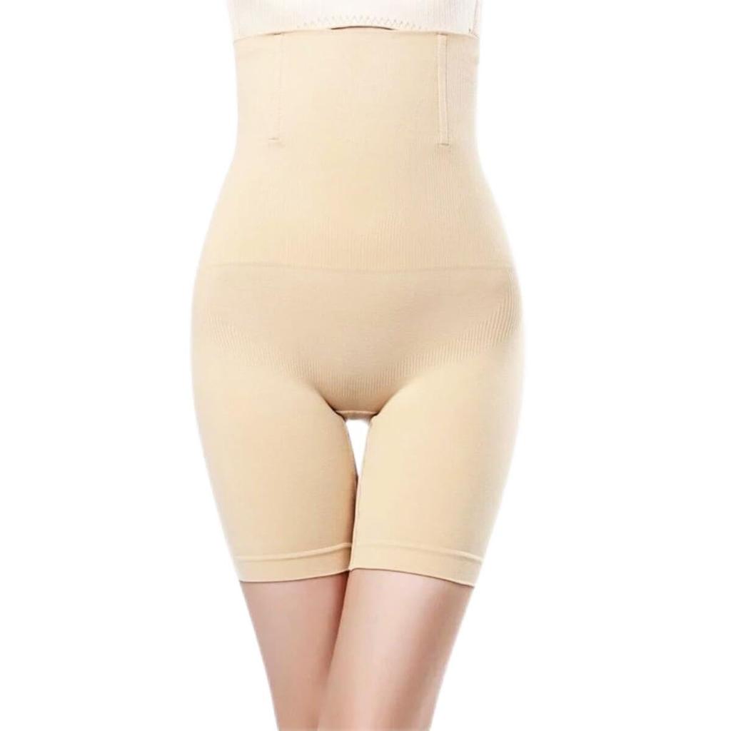TMrequire Pelvic Tummy Waist and Thigh Reduces Belly Women's High-Waist Girdle, Shapewear, Long-Length Tightening, Hip-Lifting, Shaping, Fat, Beige,