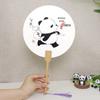 Hand-painted Chinese Style Panda Round Fan