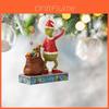Fun Grinch Hanging Decoration Acrylic Christmas Tree Ornament For Car Interior Styling