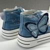 Fashion Shoes for Women High-top Platform Canvas Shoes Womens Versatile Butterfly Original Casual Board Shoes Designer Platform Sneakers