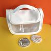 Women's Large Capacity Waterproof Cosmetic & Toiletry Bag - Portable, Lightweight, and Travel-Friendly