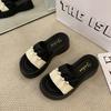 Slippers Women's Summer Wear 2025 New Fashion Thick-bottomed Muffin Sandals Internet Celebrity Super Fire Beach Folds