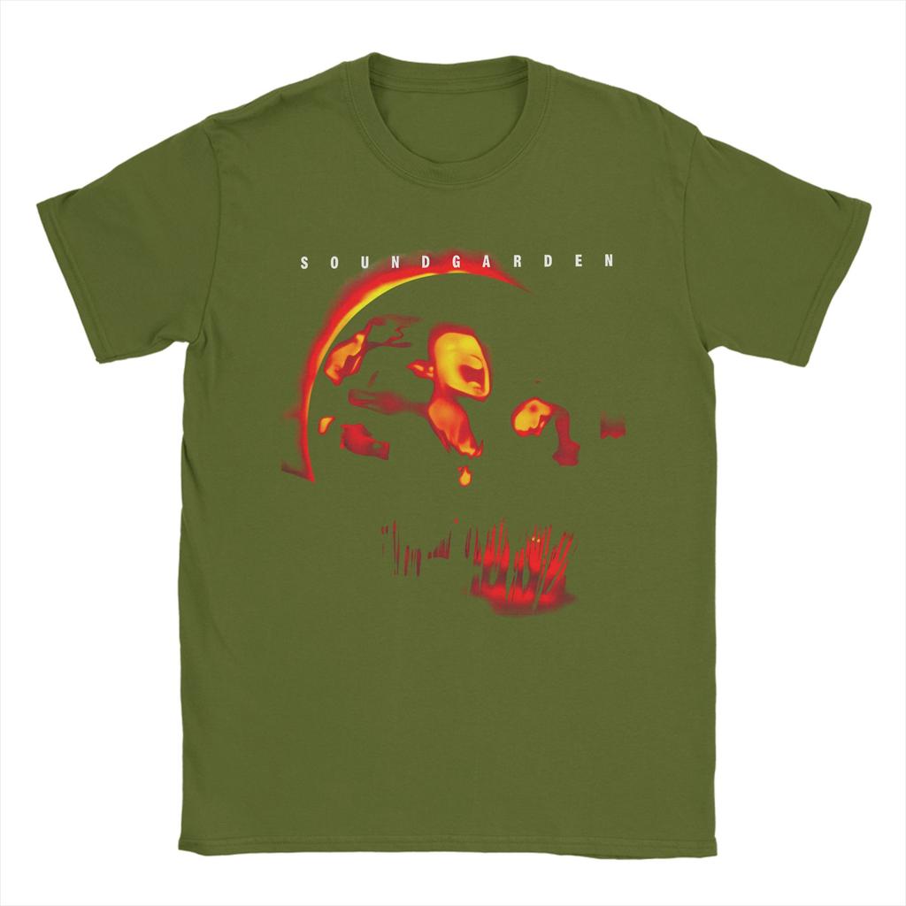 Soundgarden Badmotorfinger TShirt Summer Unisex Cotton O Neck Oversized Clothing ShortSleeve YK Casual Tshirt