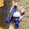 Jujutsu Kaisen Standing Figure Keychain, Gojo Yuji Cartoon Car Backpack Decor Pendant