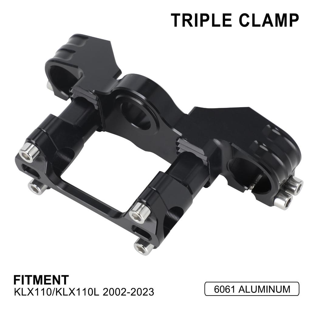 Aluminum Upper Triple Clamp Block for KLX110/KLX110L Off-Road Motorcycle