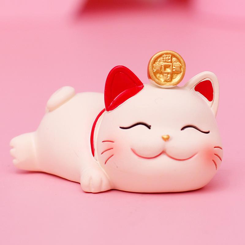 Personalized Desktop Cat Car Ornament - Center Console Doll Decoration