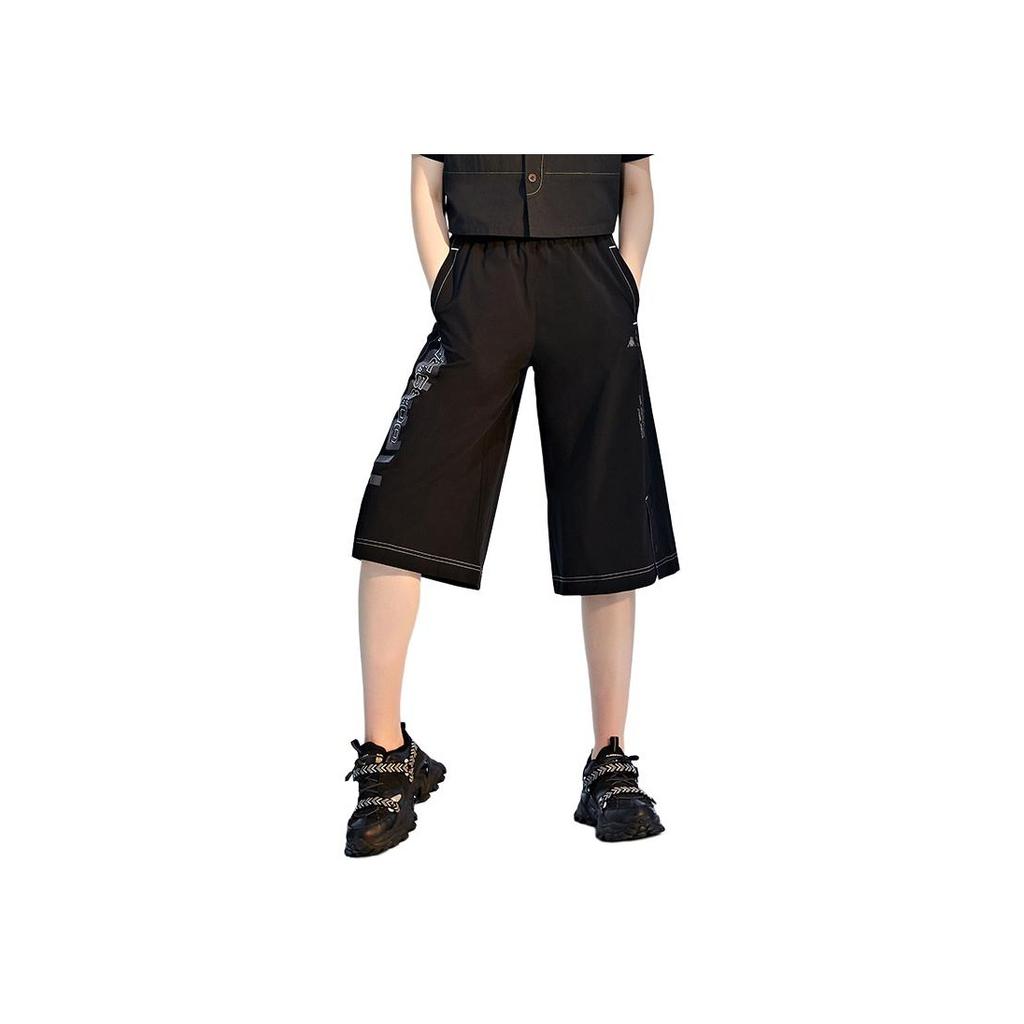 Kappa Printed Woven Casual Shorts Women shorts Black K0C42DY01F-990