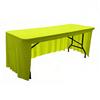 Solid Color Table Cover Rectangular Exhibition Table Decor Simple Table Skirt  Banquet