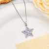 Five-pointed Star Mage Luxury High-end Style Necklace Accessory for Women - Small-Scale Fashion Lockbone Chain