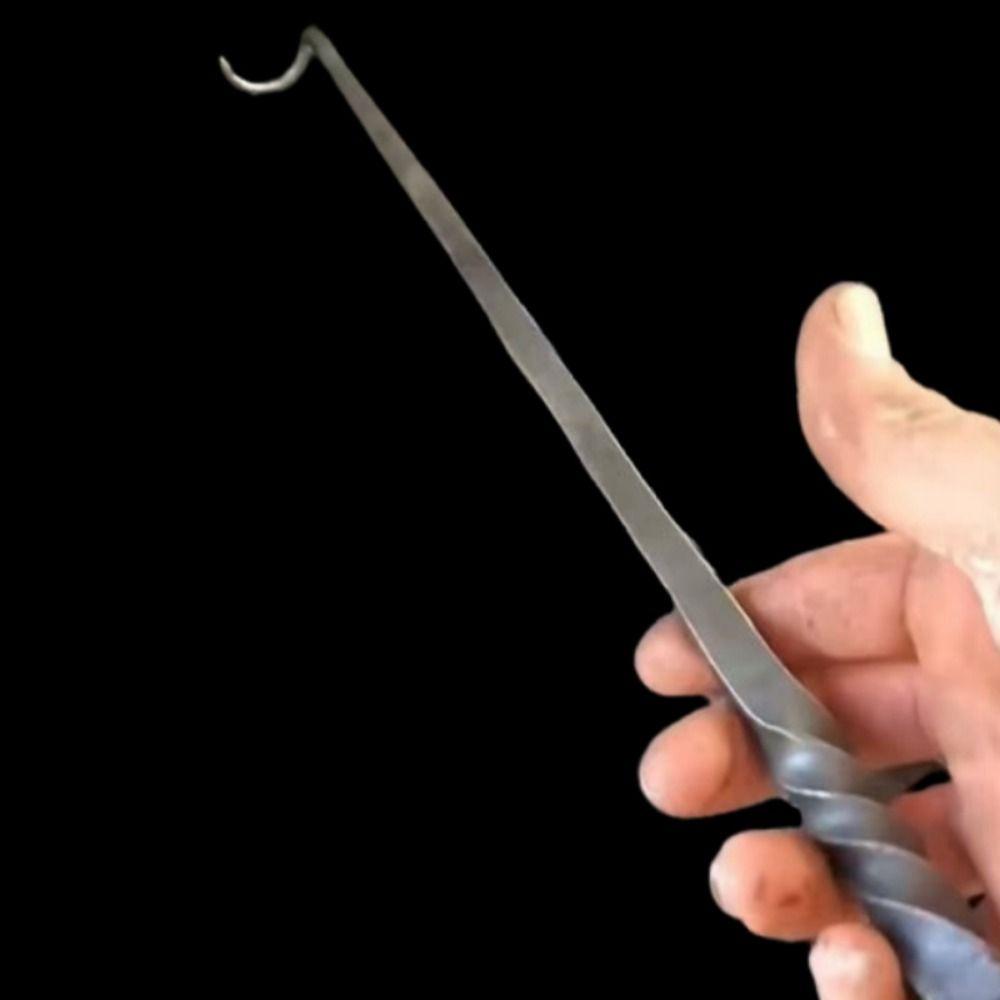 Reusable Barbecue Turner Hook Long Handle Grilling Steak Turner Practical BBQ Food Flipper  Griddle