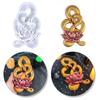 Cute Flying Dragon Snake Epoxy Mold Wall Home Decoration for Desktop Ornaments Flower Snake Flying Dragon Mold Molds DIY Craft