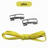 Magnetic No-Tie Elastic Shoelaces and Buckles