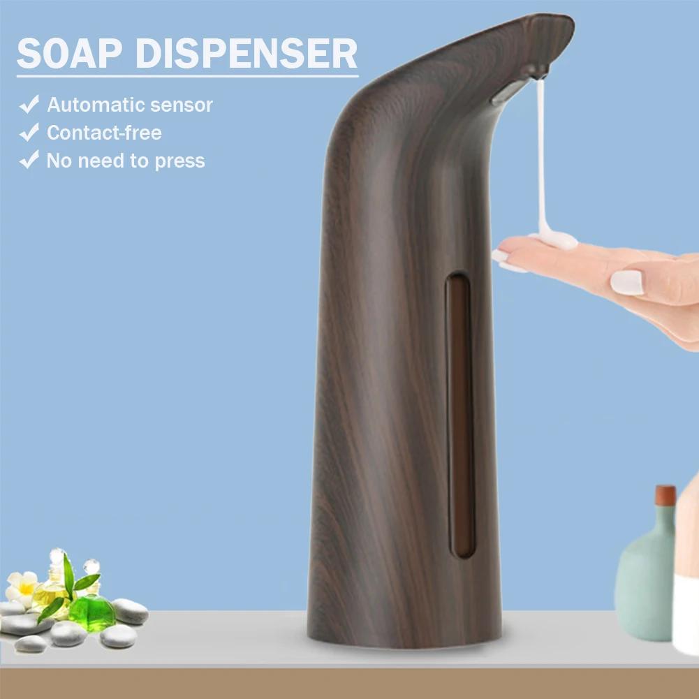 380ml Automatic Soap Dispenser 13.5 Oz Touchless Foam Soap Dispenser USB Rechargeable 4 Speed Electric Sanitizer Dispenser Set