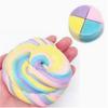 3D Printed Three Color Cotton Clay Poking Clay DIY Colored Butter Venting Funny Extract 60ml Home Decoration Ornament Crafts