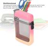 Pink Gradient /Black/White Pocket Case Multifunctional Good Sealing Sports Case Waterproof 110*65*28mm ID Card Holder Outdoor