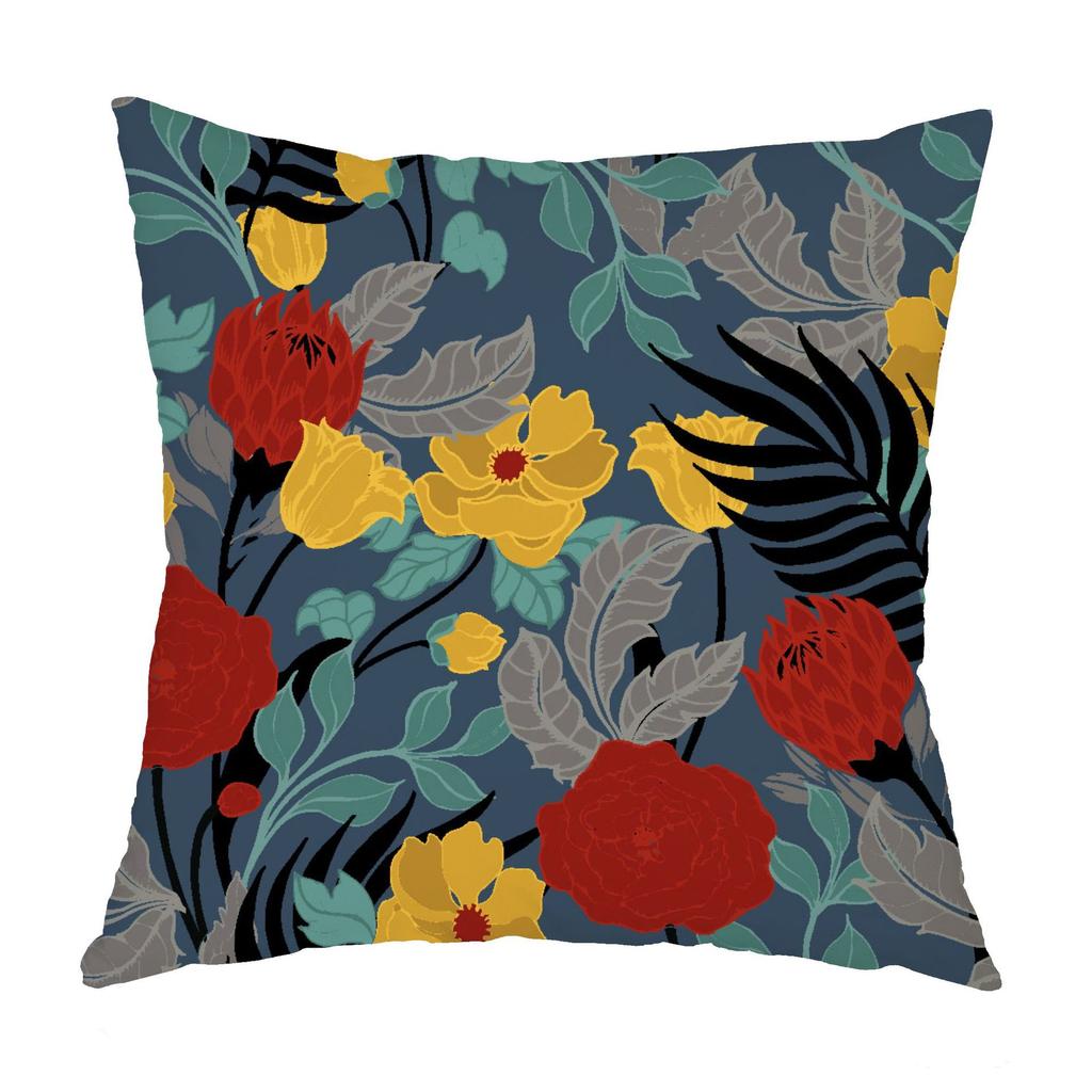 Boho Mandala Pillowcase  Home Decor Modern Garden Chair  Spring Colorful Flower