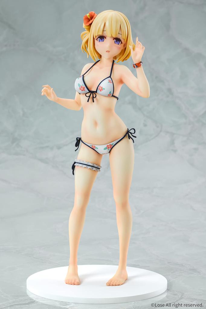 Maitetsu Hinagoromo Paulette Bikini Scale PVC Painted Finished Figure Q-six Ver. 1/6