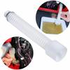 Environmentally Friendly Oil Change Funnel Highly Elastic Plastic White 1 PC