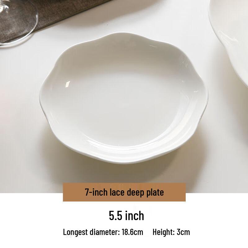 Zhi Shi Anti-scald Bone China Serving Bowl