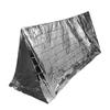 Dilwe Emergency Tent, Emergency Survival Tent, Waterproof, Cold and Windproof, Insulated, Maintains Body Temperature, Reflective, Foldable, Disaster