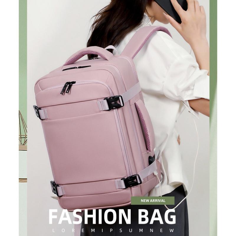 New Lightweight Load-reducing Backpacks Outdoor Travel Bag Teenager College Student Schoolbag Large Capacity Unisex Waterproof PU Computer Knapsacks