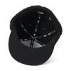 New Era Cap 59FIFTY Dog Ear Boa Black 7 5950 DOGEAR WOVEN PATCH BLK 3/8