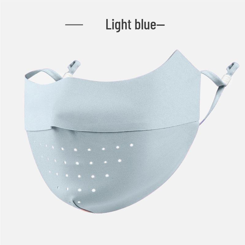 Hyaluronic Acid Ice Silk Ultraviolet-Protection Full Face Mask