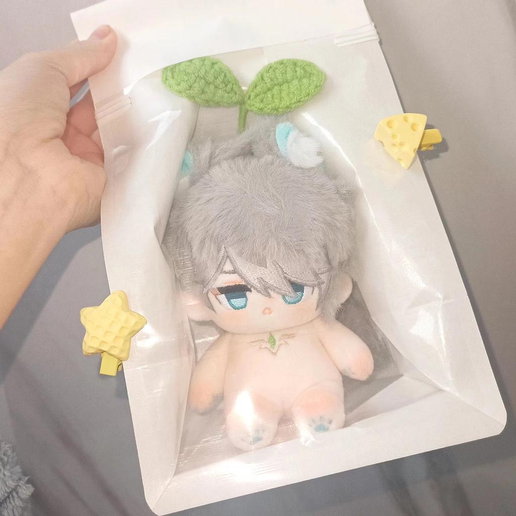10Cm Genshin Impact Alhaitham Stuffed Dolls Dress Up Cotton Doll Plushie Toys Fans Gift Plush Naked Doll Send Friends Xmas Gift