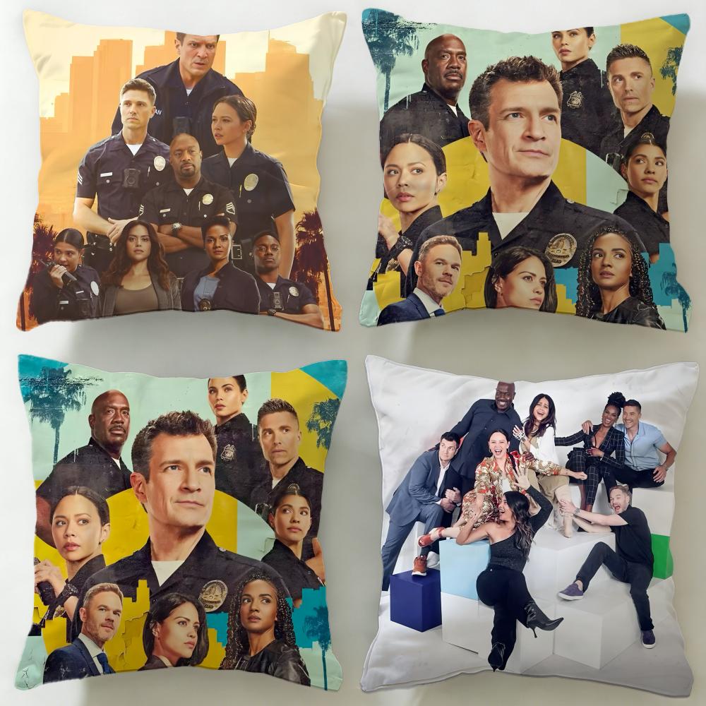 classic TV series The Rookie Cushion Cover Soft & Easy-Wash Pillow Case – Versatile for Couch, Bed, Travel and Office