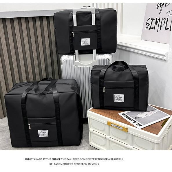 Large-Capacity Foldable Travel Tote for Clothing and Quilts
