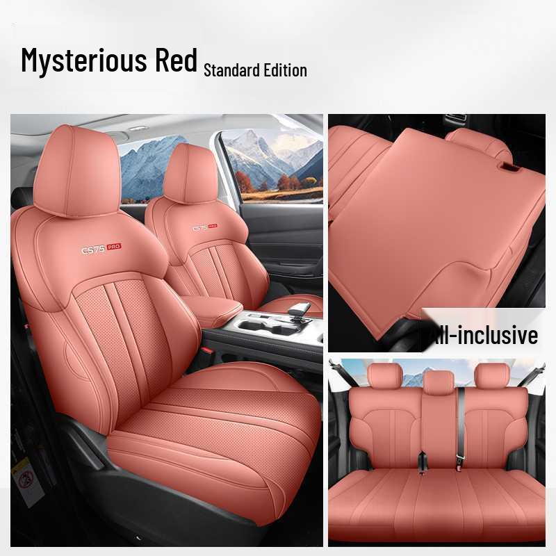 Changan CS75 PRO 2625 Car Seat Cushion - Universal Perforated Leather, Full Coverage for All Seasons