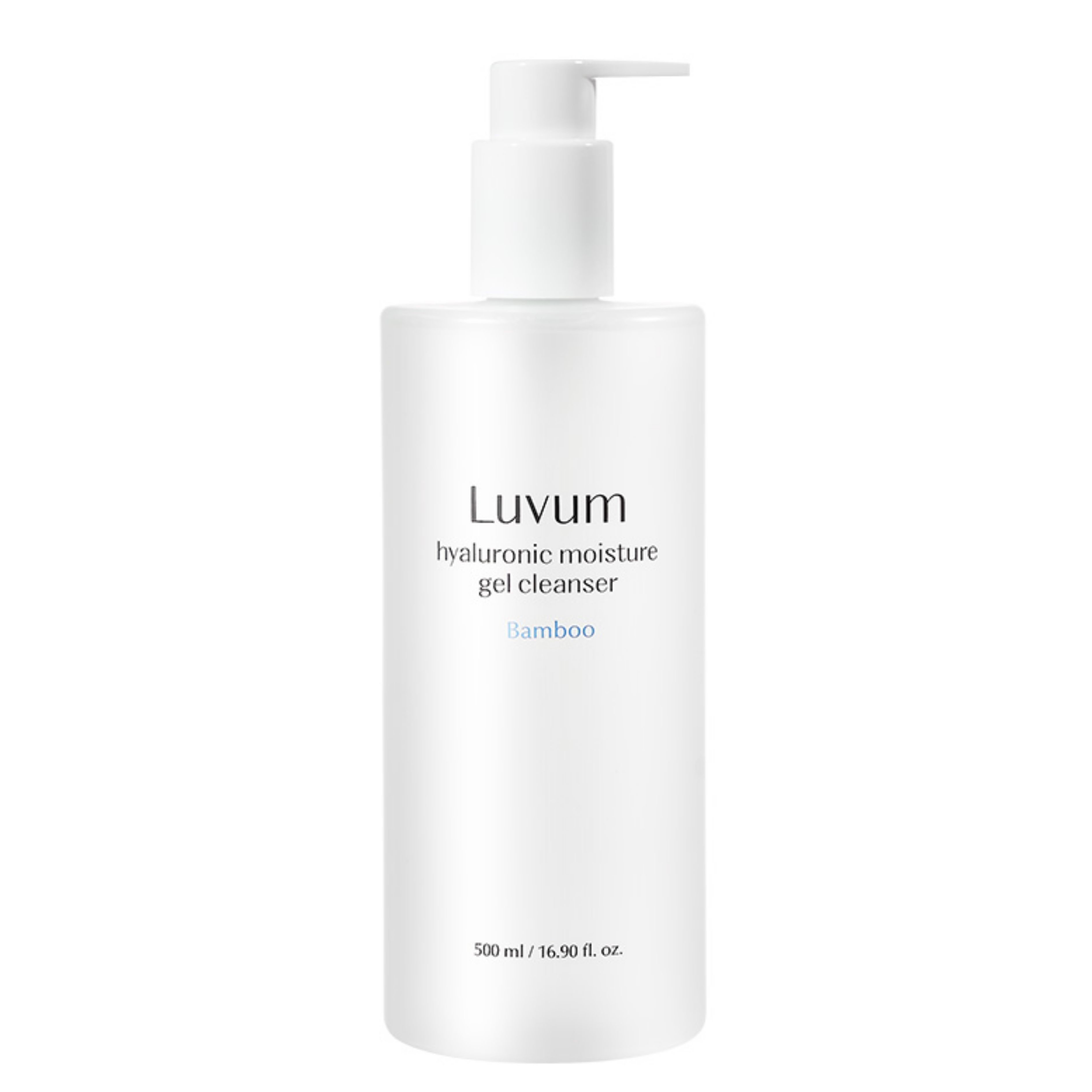 LUVUM Bamboo Hyaluronic Acid Moisture Gel Cleanser 500ml