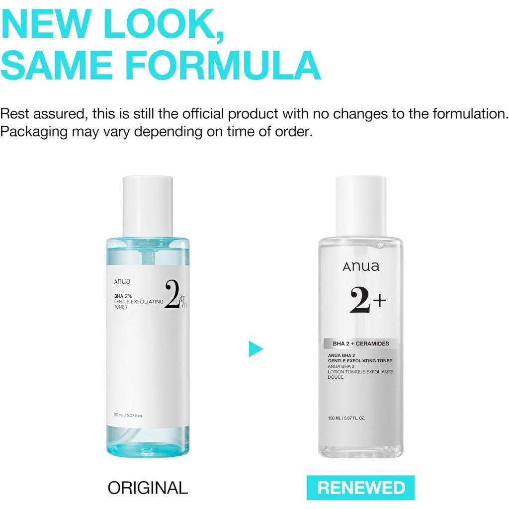 [ERNEUERT] ANUA BHA 2% Sanfter Peeling-Toner 150ml