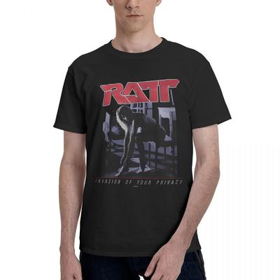 RATT Invasion Of Your Privacy Tour 85 100 Cotton Casual Breathable Confortable Men Top Funny Ugus TShirts Funny Shirt