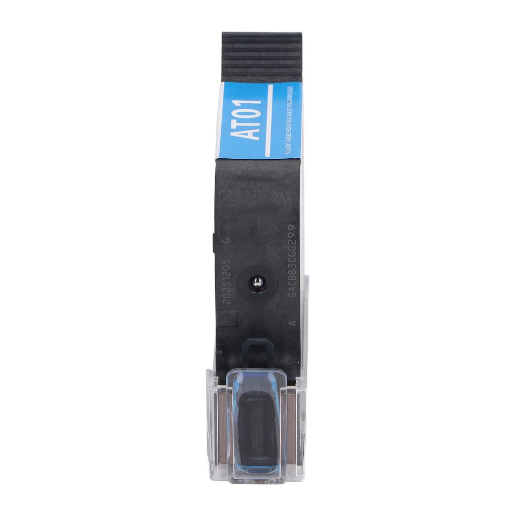 Black 42ML 12.7mm Inkjet Printer Ink Cartridge Fast Dry Coding Machine Ink Cartridge for SC12 SC12T