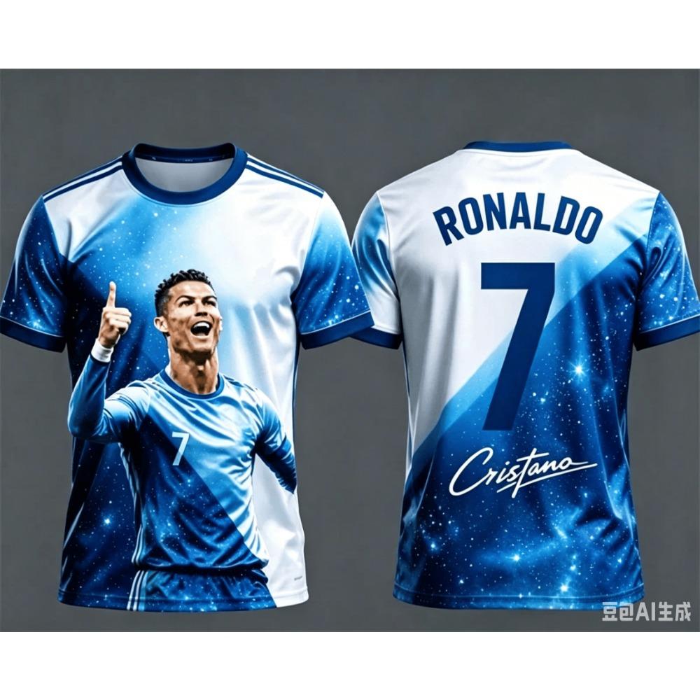 2026 Designed Messi Men's Football Jersey Summer Adult T-shirt Daily Outdoor Sport Quick-Drying Breathable Top