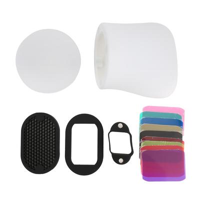 Camera Flashlight Softbox Filter Beehive Grid Set Accessory for Set Top Flash Light