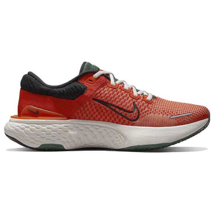 Nike ZoomX Invincible Run Flyknit 2 Team Orange Men Sneakers Gorge-Green Sail Black DV2149-800