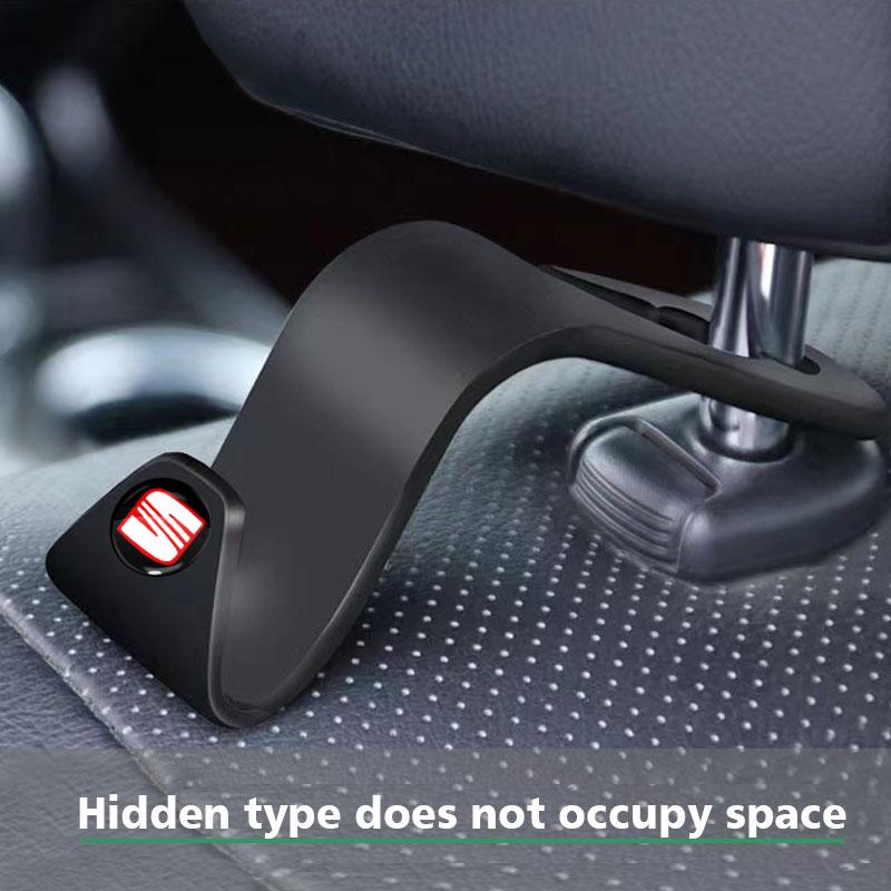 Auto Seat Headrest Hook Storage Hanger Car Interior Accessories For SEAT Leon 5F Ibiza 5 6 MII Altea Toledo 3 Cordoba Alhambra