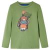 Children's Long-sleeved T-shirt Light Khaki 92/104/116/128/140