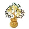 Money Magnet Crystal Tree – Home & Office Decor Feng Shui Tree with Golden Pot – Gemstone Bonsai for Wealth & Succes