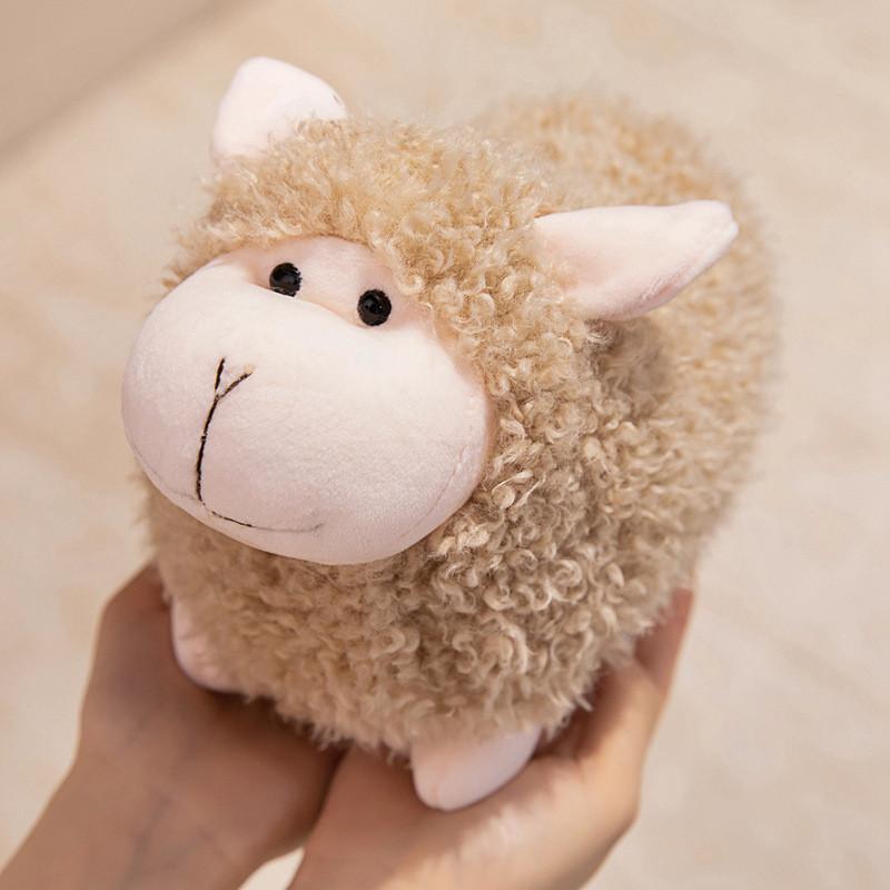 Plush Sheep Toy With Soft Cotton Filling For Kids And Girls Gift