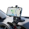 Auto-Handyhalterung, Armaturenbrett-Handyhalterung, Aufsteckbare Smartphone-Halterung, Einhandbedienung, 360-Grad-Drehung Armaturenbrett-Clip-Halterung für 4,3-7,6"