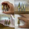 3pcs/Set Multi-Size Step Drill Bits - Titanium-Coated High-Speed Steel, for Precision Drilling in Wood and Metal - Home DIY and Professional Use