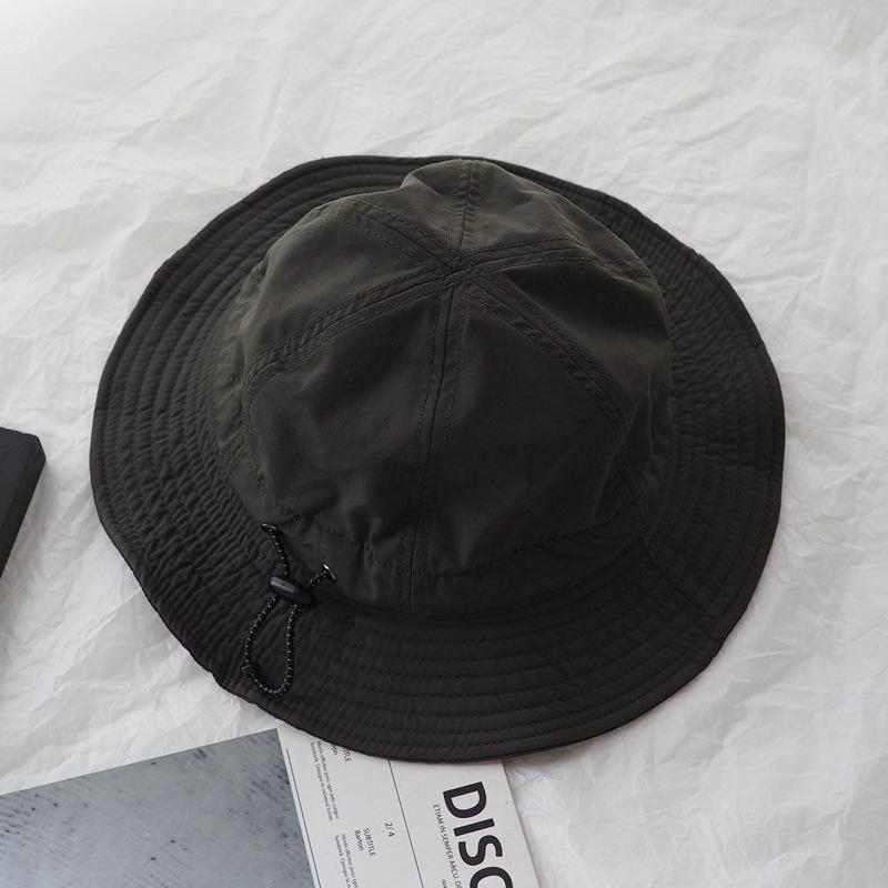 Super Japanese Niche Design Light Breathable Bucket Hat Women Men Versatile Quick-drying Personalized Fruit Green Sun Basin Hat