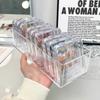 5-10Pcs Mini Storage Box Transparent Acrylic Packaging Boxes for Earrings Necklace Bracelet Nail Art DIY Jewelry Organizer Case