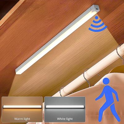 Motion Sensor Night Lights Wireless LED Lamp USB Rechargeable Magnetic For Wardrobe Room Closet Kitchen Aisle Tube Detector Bulb
