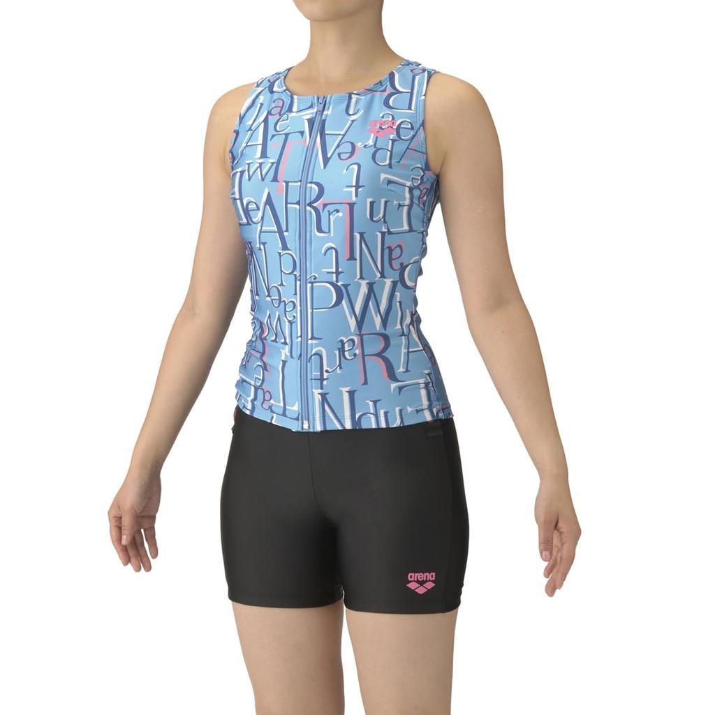 Arena Fitness Size with Coverback and Insert AS5FWF54L Women's Swimsuit, L, Pads,